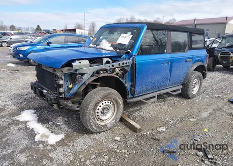2022 Ford Bronco z USA, uszkodzony, nr VIN 1FMDE5BH0NLA93963